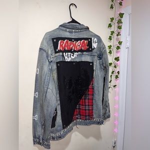 Graffiti Denim Jacket
